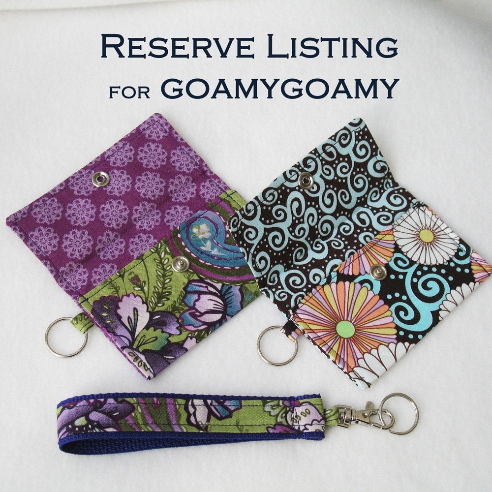 Reserve listing for goamygoamy