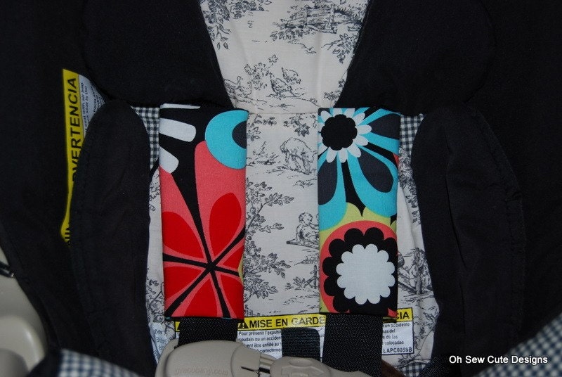 Cute Clementine Car Seat Strap Covers