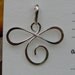 Sterling Silver Infinite Pendant wishing Happiness, Peace, Love, Faith and Friendship - Great Bridesmaids Gift