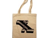 LOYALTY AND BLOOD - Letter X Totebag - Small
