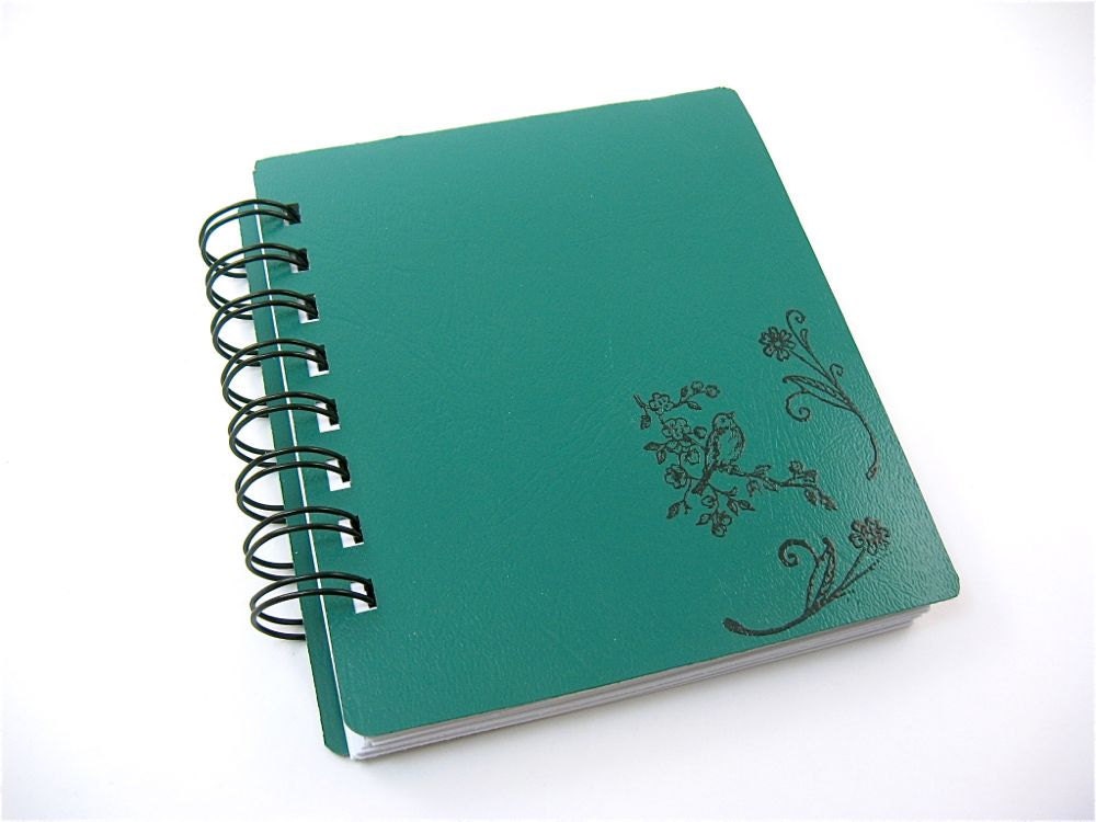 4.5 x 5 Small Notebook / Mini Journal / Recycled Covers