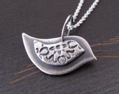Mama Bird Necklace - sterling silver bird necklace - Jewelry Mothers Day