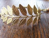 Gold Branch Cuff  Bracelet  Grecian Bracelet  Bridesmaids Bracelet