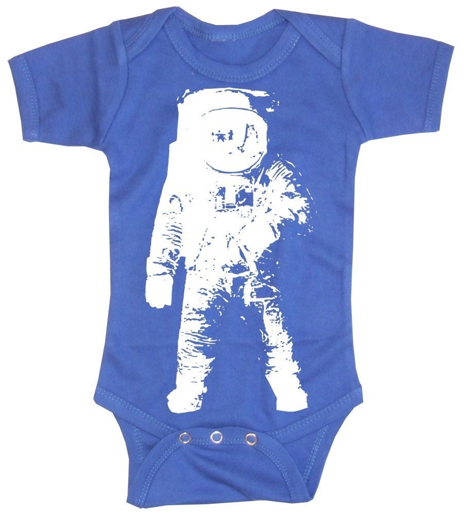 Baby Boy Bodysuit,  Astronaut space geek baby - happyfamily