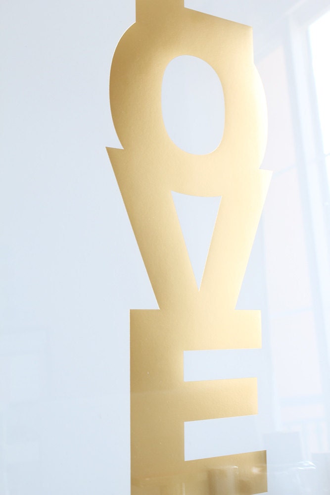 Love Candy Print (GOLD)