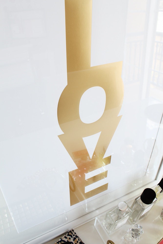 Love Candy Print (GOLD)