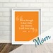 Personalized Mother's Day Present - Gift for Mom - Kids Say the Darndest Things - 8x10 / Choose your color