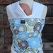ORGANIC BAMBOO Baby Wrap Sling Carrier-Roundabout-One Size Fits All-Newborn to Toddler-DvD Included