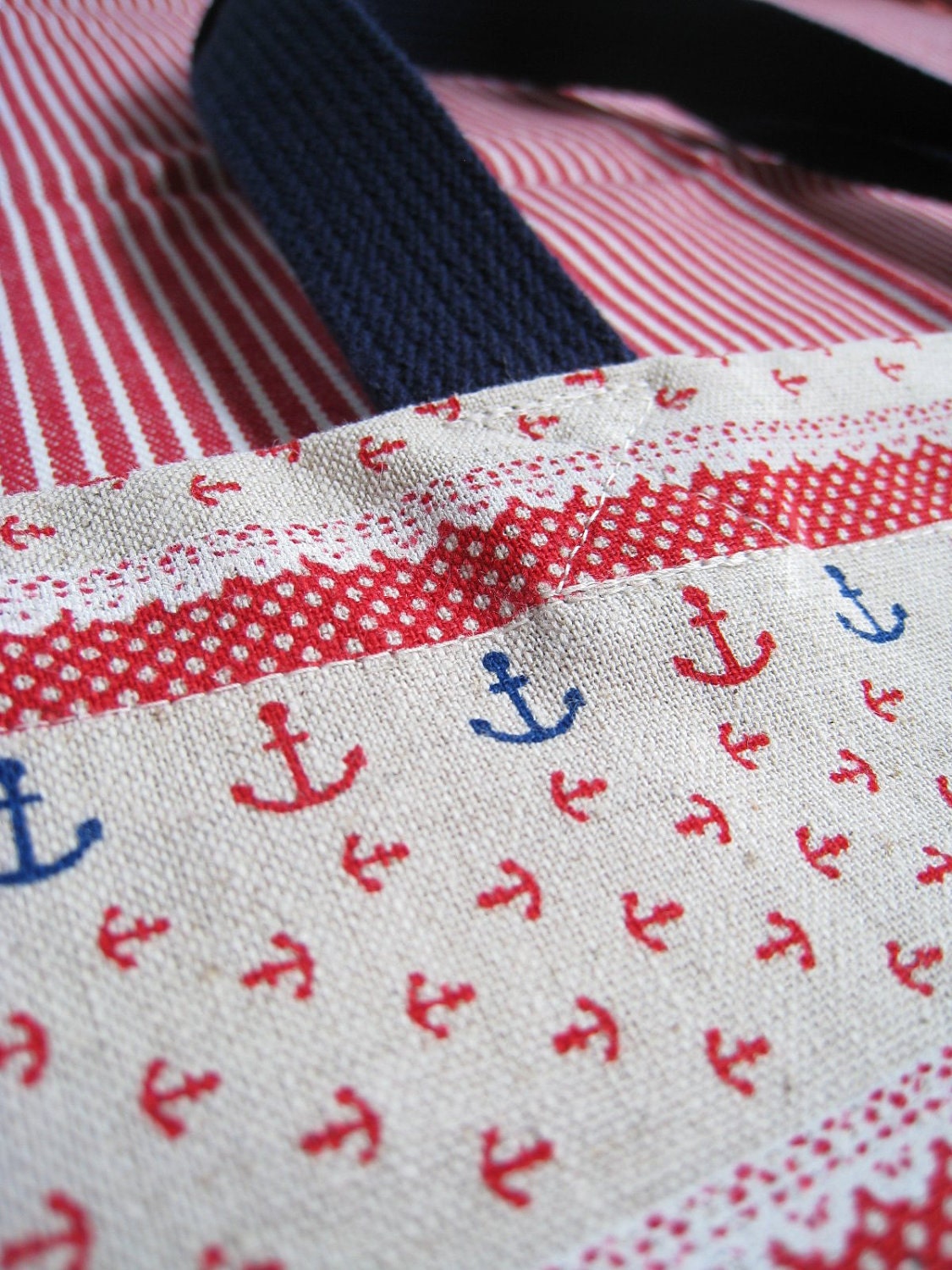Nautical Summer Tote Bag