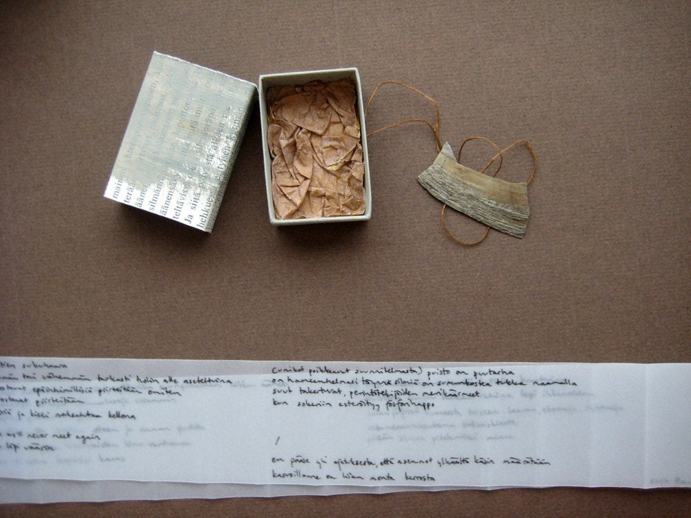 Letters to you - matchbox art