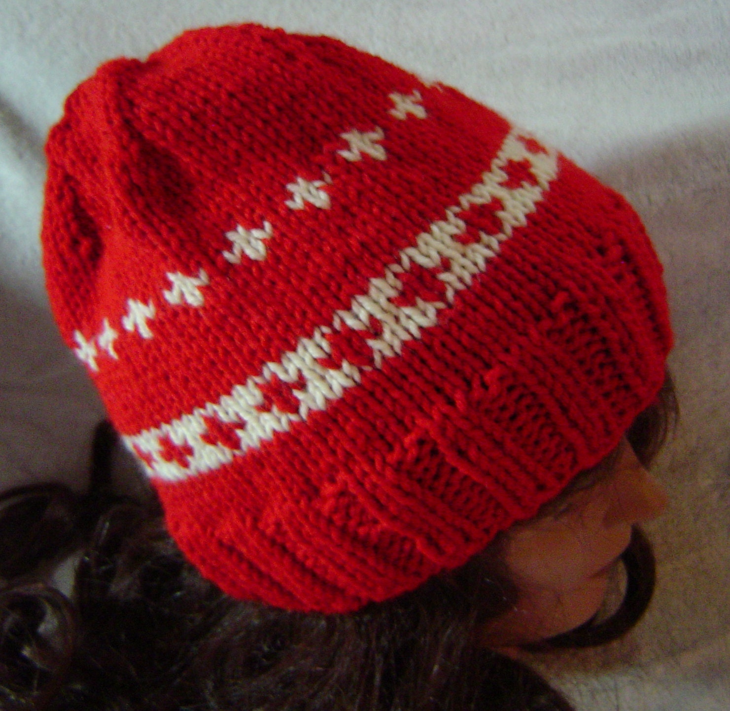 Red Knit Hat