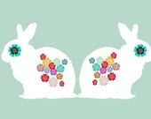 Back to back Kimono Bunnies