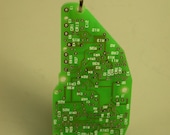 Recycled CIRCUIT BOARD Fan Light Pull ORNAMENT
