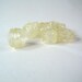 Textured Lampwork Spacer Beads - Gold Mist