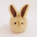 Vanilla the Bunny Rabbit Stuffed Animal Plush Toy - 5x8 Inches Medium sized