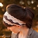 Vintage Stretch in Mocha - Garlands of Grace headband Spring  2012