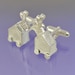 Monty Python Trojan Rabbit Cufflinks