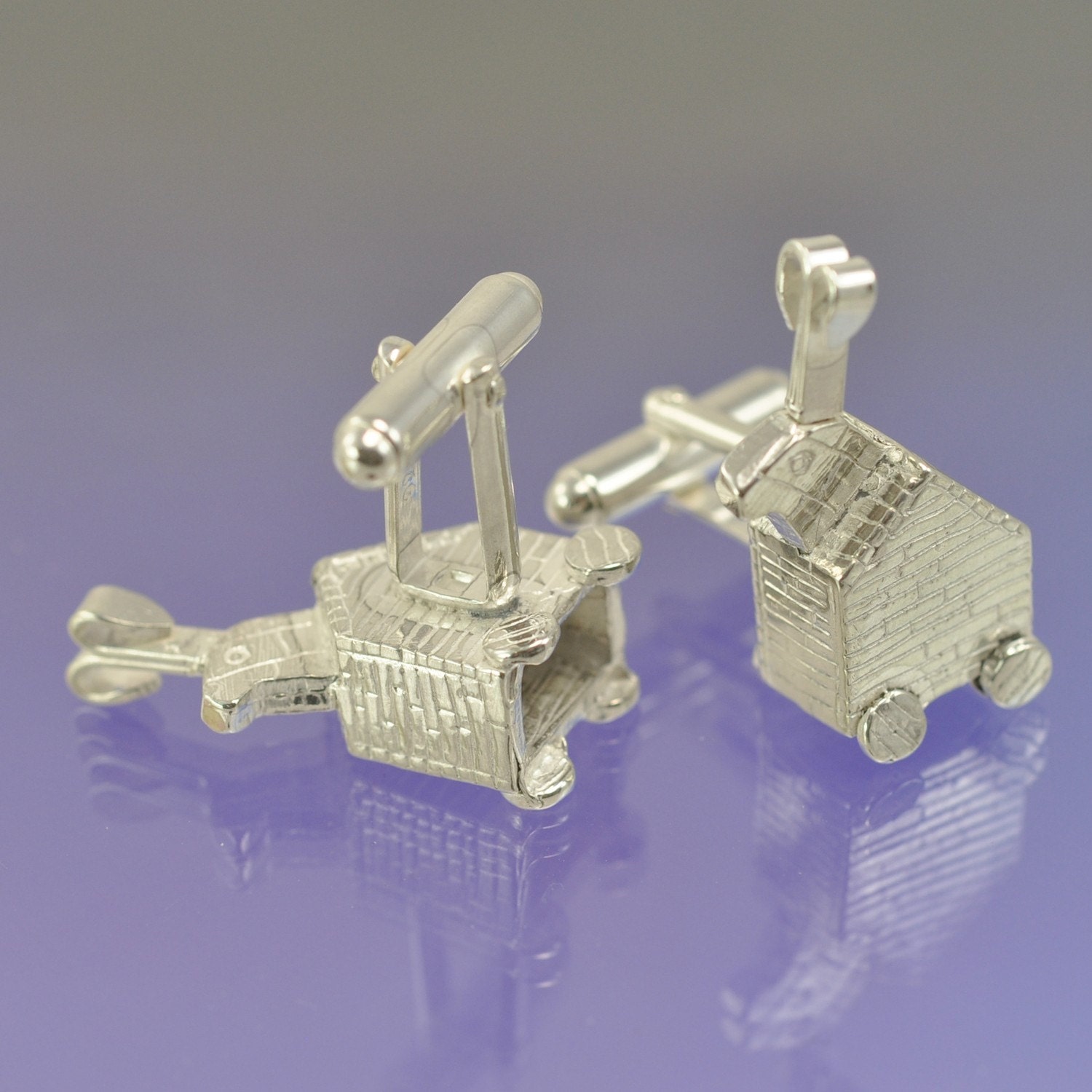 Monty Python Trojan Rabbit Cufflinks