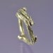 Twig Ring. Silver. Wedding or Dress Ring