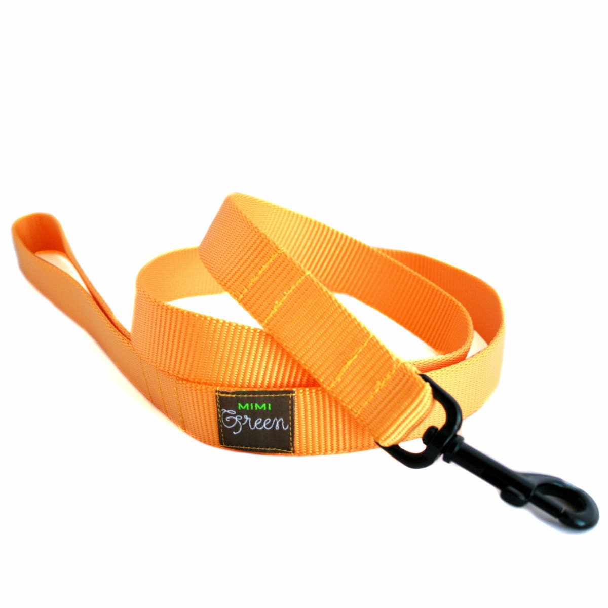 Nylon Webbing Dog Leash - 6 feet - 17 colors to choose from