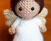 Crochet Pattern- Paz the little angel amigurumi doll