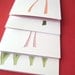 Retro Plants - set of four art cards