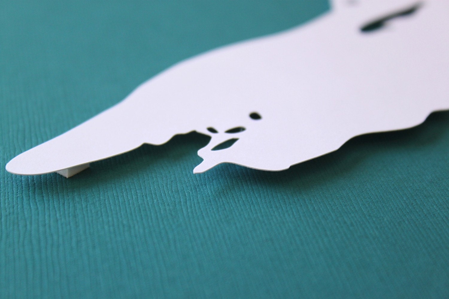 Lake Superior Silhouette - 8 x 10 original papercut