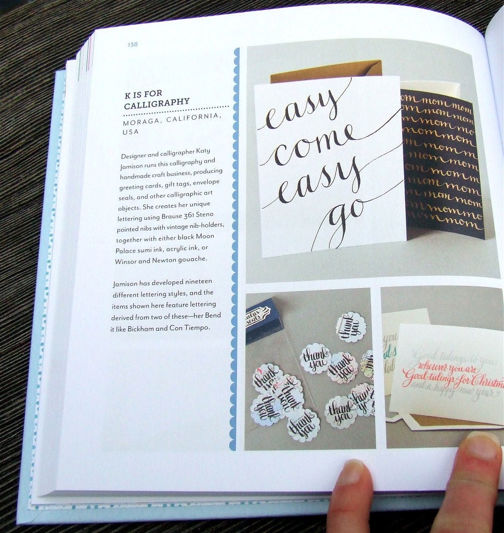 Easy Come, Easy Go Belated Birthday Card. Hand Lettering handmade by k is for calligraphy