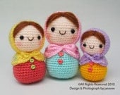 Matryoshka Doll - PDF Crochet Pattern
