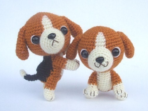 Beagle Puppy - PDF Crochet Pattern