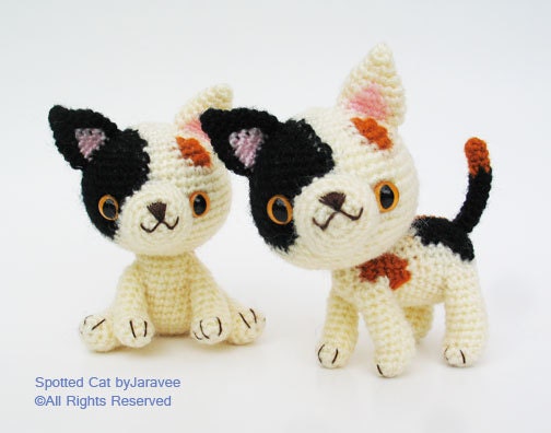 Spotted Cat - PDF Crochet Pattern