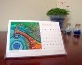 RESERVED for Dana - Calendar 2012 - The Creatures of Whimsy Desk Calendar- Crazy cute and weird fine art print sampler