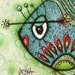 Fish Art Print - Milton The Fish - VERY Limited Edition Childrens Print - Bathroom Art