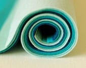 Glacier Blues Bundle of 5 Wool Felt Blend sheets