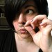 Just Under Your Nose... movember mustache necklace in sterling silver