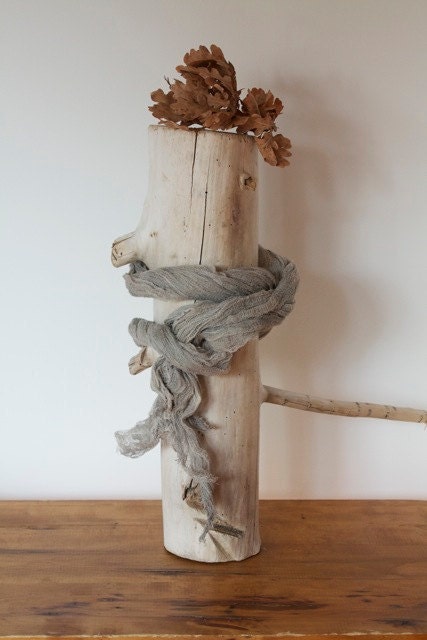 natural dyed organic cotton gauze scarf