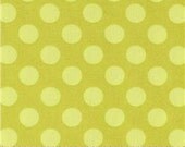 Michael Miller Fabric  Ta Dot  Apple  Polka Dots Designer Fabric, 20 inches