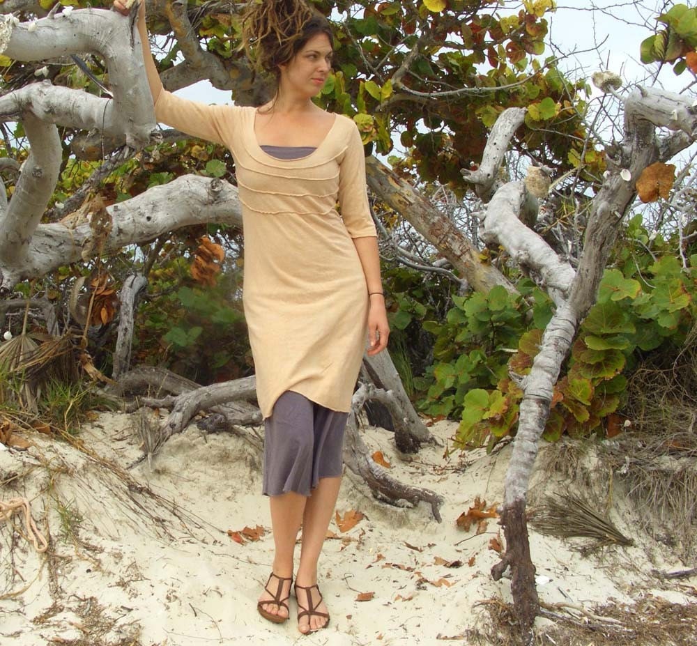 The Short Circle Dress (hemp/organic cotton knit)