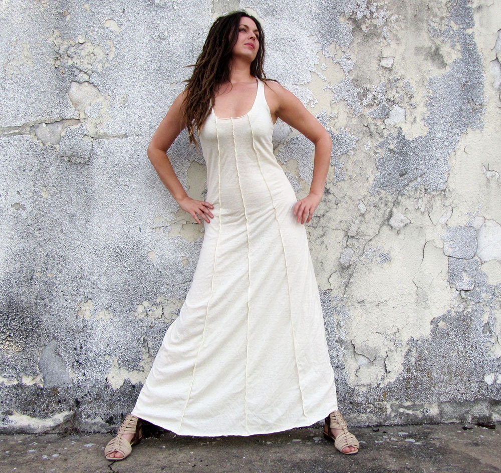 Lovely Day Long Dress (hemp/organic cotton knit)