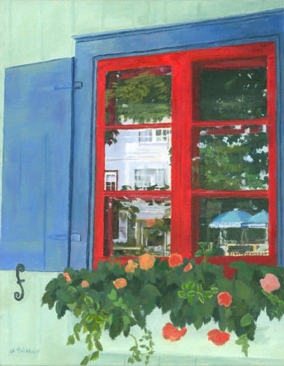 Painted Window Panes