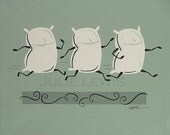 Flour Sack Race