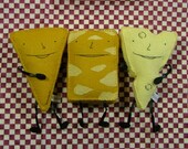 Soft Sculpture Cheese Guys