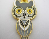 Owl Enamel Necklace