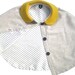 SALE Childs Wool Cape, Barley and Yellow, Last One - One Size, 3Y and Up