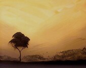 WEEKEND SALE - Modern Minimalist Tree Print - Solitude by Jaime Best