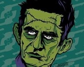 Dead Legends - Johnny Crash - 5x7 Print