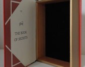 Hollow Book Ancient Evenings Book of Secrets Keepsake Box from Vintage Book Mystery Egypt Groomsman Wedding Party Gift Idea