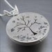 Locket - Autumn Silver Tree Locket - By Beth Millner