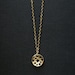 apollo - modern gold pendant necklace by elephantine