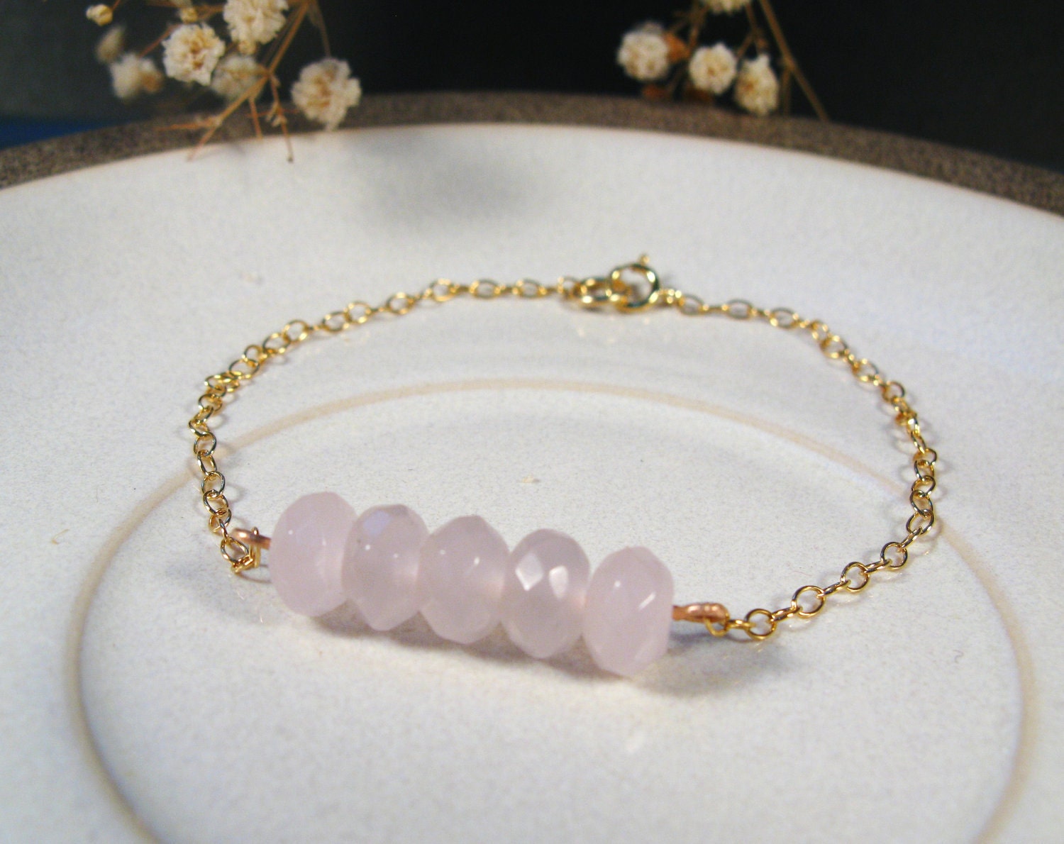 Dainty bracelet, Gold filled bracelet, best friend birthday gift, gold chain bracelet